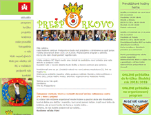 Tablet Screenshot of presporkovo.sk